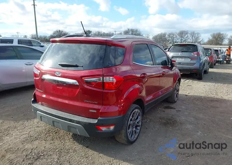 2020 Ford Ecosport Titanium from USA, damaged, VIN MAJ3S2KE9LC392593